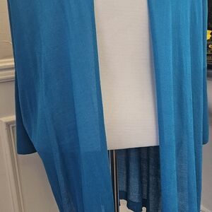 Chico's Teal Knit Cardigan
